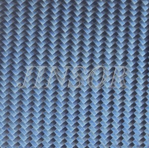 Tissu en fibre de carbone bleu métallique - Product Image 2