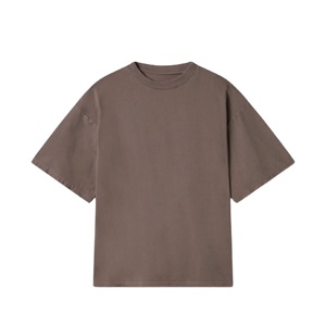 เสื้อยืดผ้าฝ้ายออร์แกนิคสำหรับผู้ชายเสื้อยืดคอกลมแขนสั้นผ้าใยไผ่เปล่าเป็นมิตรต่อสิ่งแวดล้อมเสื้อยืดออกแบบได้ตามที่ต้องการ - Product Image 1