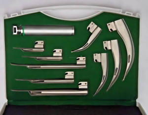 Set de Laringoscopios de Fibra Óptica Macintosh y Miller, CE ISO, 4 Curvos, 5 Rectos, para Uso en ORL, EMT y Anestesia, Precio al por Mayor - Product Image 2