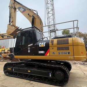 Máquina excavadora Caterpillar 330D2L usada por 2023 años, maquinaria minera de movimiento de tierra de 30 toneladas con componentes centrales, bomba de motor - Product Image 1