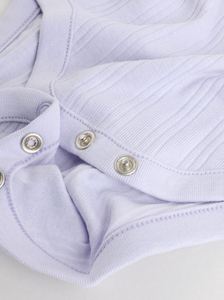 Body de Bebé Orgánico 100% Bambú, Ecológico, Transpirable, para Todas las Temporadas, Unisex, Cierre con Botones a Presión, Suave e Hipoalergénico - Product Image 4