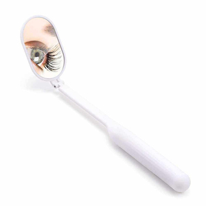 Professional Oversized Personalized Single-Sided Wall-Mounted Lash <b>Mirror</b> Stainless Steel Frame Gold-Plated Finish for Mapping - Product Image 1