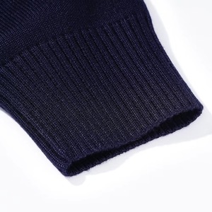 Cardigan en tricot de coton et polyester à col en V pour uniforme scolaire des enfants de maternelle, primaire, secondaire, filles et garçons - Product Image 4