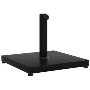 Base per Ombrellone Regolabile Media in Acciaio Nero per Ombrelloni da Giardino e Basi - Prodotto - Product Image 2