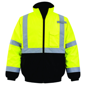 Chaqueta de Seguridad Reflectante de Alta Visibilidad para Trabajo en Invierno, Construcción, Mantenimiento de Carreteras, Almacenes y Fábricas - Product Image 3