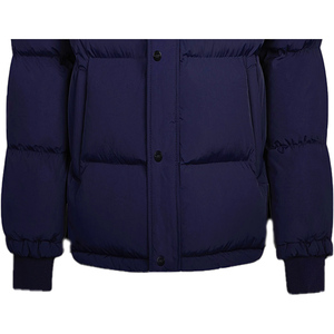 Wholesale Custom OEM Printed Fleece Puffer Stand Collar Front Logo Men Plus Waterproof Windproof Eco-Friendly 300 Grams <b>Winter</b> - Product Image 3