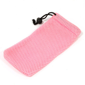 Terelene Fabric Mesh Eyeglass Pouch Rectangle Soft Simple Style 3-5.9in Eyewear Accessories - Product Image 3