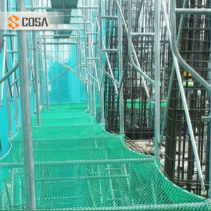 Cosa Grass <b>Green</b> Polyester Mesh <b>Net</b> Shade Screen Ventilation <b>Net</b> with Cutting Service for Canopy Roof Workshop - Product Image 3