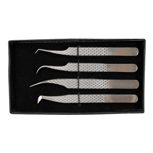 High Accuracy Eyelash Tweezers Stainless Steel Professional Volume Lash Extension Beauty <b>Makeup</b> Salon Instrument <b>Tool</b> - Product Image 3