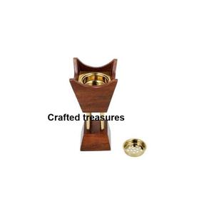 Brûleur à Bakhoor en métal minimaliste de qualité avec support en laiton, article pour la maison et le salon, brûleur à parfum au meilleur prix - Product Image 6