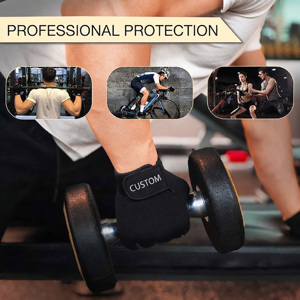 Non-slip Half Finger Breathable Weightlifting Fitness Gloves <b>Dumbbell</b> Men Women Weight Lifting Sports Gym Gloves - Product Image 3