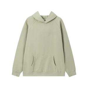 เสื้อฮู้ดแบบสวมใส่ได้ทั้งชายและหญิง ทรงปกติ สีเทาล้วน ผ้าเฟรนช์เทอร์รี่ สวมใส่สบาย มีกระเป๋าหน้า ผ้าฝ้าย 100% ระบายอากาศได้ดี เหมาะสำหรับฤดูหนาว - Product Image 3