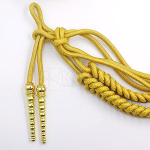 Aiguillettes Ligeras Personalizadas de Estilo Fresco, Cordón Trenzado para Hombro, Accesorio Formal para Uniformes, Ceremonias, Eventos y Desfiles - Product Image 6