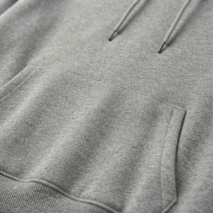 Sweat-shirts cool pour hommes, à capuche, 100 % coton, longs, brodés, pull-over, décontractés, sur mesure, confortables et élégants - Product Image 6