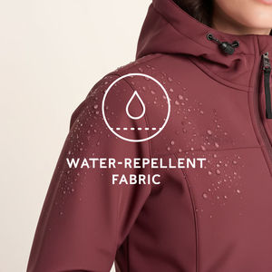 Abrigo de Invierno Largo Personalizado para Mujer, con Cierre de Cremallera, Detalle de Logotipo, Forro de Spandex, Tejido Transpirable, Chaqueta Larga de Softshell - Product Image 6