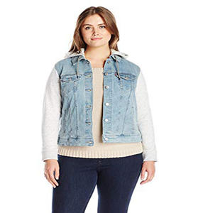 Veste en jean pour femme avec logo personnalisé, OEM, haute qualité, veste en jean unie pour les marques - Product Image 5