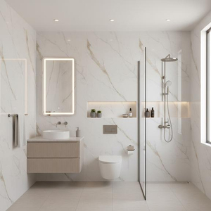 High Quality Porcelain Tile 120x180 cm Digital Glaze 9mm Thick Glossy Surface for Floor and <b>Wall</b> - Product Image 5