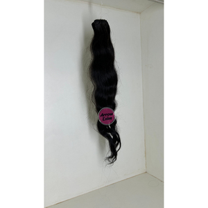 Extensiones de Cabello Humano Arrow Exim, Cabello Remy Indio, Ondulado Natural, Trama Doble a Máquina, Sin Químicos - Product Image 3