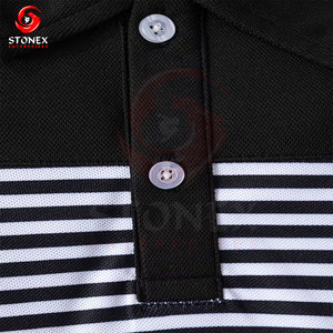 Polo décontracté d'été pour garçons 100% coton, tissu tricoté doux et respirant, écologique, séchage rapide, léger, pour le sport quotidien - Product Image 4