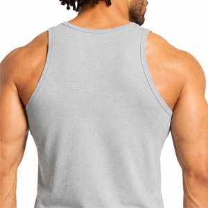 Débardeur en coton pour homme, qualité supérieure, coton doux, tissu respirant, fabrication directe d'usine, léger, extensible, sur mesure - Product Image 2