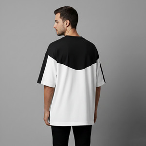 Nouveauté T-shirts pour hommes à manches courtes personnalisés 100% coton jersey 180 grammes été décontracté hip hop coupe ample séchage rapide - Product Image 3