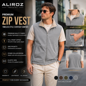 Gilet d'hiver pour homme, haute qualité, vintage, réversible, respirant, logo personnalisé sur le devant, OEM, léger, coupe-vent, multi-poches - Product Image 2