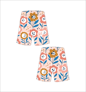 Shorts de bain pour homme sur mesure à motif floral, sublimation par transfert, séchage rapide, respirant, taille élastique, vêtements de bain décontractés, OEM - Product Image 1