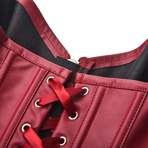 Corsés de Cuero para Mujer con Logotipo Personalizado, Servicios OEM, Corsés Elegantes y Resistentes para Mujer, Corsés con Logotipo Personalizado - Product Image 6