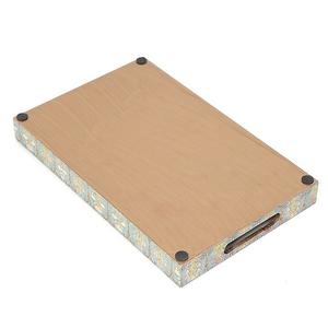 Bandeja de madera de moda con estampado floral mogol, plato decorativo rectangular grande creativo para pedidos al por mayor - Product Image 6