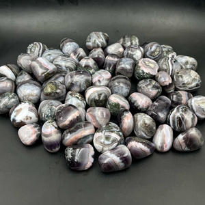 Piedras Rodadas de Amatista Natural y Ágata de Encaje, con Bandas Púrpuras, para Feng Shui, Sanación Religiosa, Cristal de Reiki, Meditación, Marca Chakralume - Product Image 4