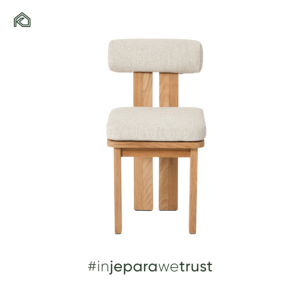 Luxury Japandi Solid Oak Wood Chairs Comfortable Indoor Outdoor Bedroom Furniture <b>Armchair</b> Set for Villa Patio Restaurant - Product Image 4