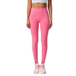 Venta al por mayor entrenamiento Fitness mujeres mallas cortas transpirable nuevo estilo Color sólido Fitness mujeres Yoga Leggings para gimnasio y Deportes - Product Image 1