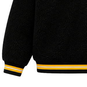 Custom Sigma Gamma Rho Women Reversible <b>Sherpa</b> Jacket Double Sided Bomber Coat Warm Fleece Greek Sorority Fashion Outerwear OEM - Product Image 6