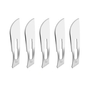 Lames de scalpel Premium 500 + 1 manche de scalpel – Outils de coupe pour chirurgie, dermaplaning, taxidermie, arts et artisanat, podologie - Product Image 6