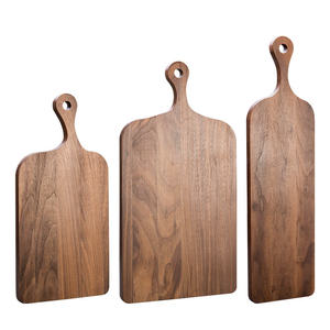 Planche à découper en bois épaisse |   Planche à découper lisse et polie pour la viande, le poisson et les légumes - Product Image 4