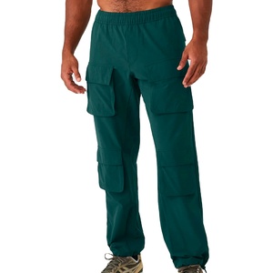 Wholesale 2025 Men's Casual Cargo <b>Pants</b> High Quality with Fashionable Pockets and Elastic Waist Knee Length ODM Supply - Product Image 1