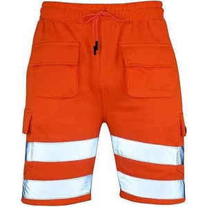 Shorts de sécurité réfléchissants haute visibilité pour moto, pour hommes - Shorts cargo respirants à séchage rapide - Product Image 6