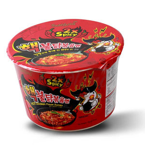 Fideos Premium Auténticos Samyang Buldak Bowl Sabor Original a <span class=keywords><strong>Pollo</strong></span> Picante Para Distribuidores de Alimentos y Venta al Por Mayor - Product Image 3