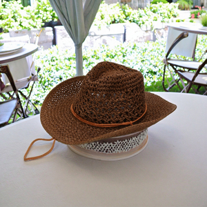 Chapeau de cowboy de haute qualité à large bord, style western, pour les ligues professionnelles et les clubs de mode haut de gamme. - Product Image 2