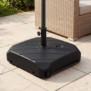 Base per Ombrellone da Esterno Riempibile da 211 LBS con Ruote e Asta Telescopica - Supporto Comodo per Ombrelloni - Product Image 1