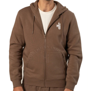 Sweat à capuche pour homme en gros, collection Hiver 2025, style streetwear de luxe, personnalisable, service OEM, 100% coton respirant, impression numérique - Product Image 6