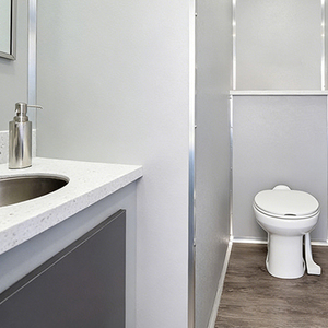 Toilettes et douches de luxe pour extérieur, remorque de toilettes mobiles ou portables à vendre - Product Image 4