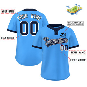 Maillot de baseball imprimé personnalisable pour garçons, qualité supérieure, 100 % polyester, séchage rapide, respirant, coupe classique, vente en gros - Product Image 2