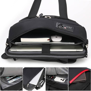 Mochilas para Portátil de Oficina de 16.5 Pulgadas, Impermeables, con Puerto USB, para Hombre, al por Mayor - Product Image 5