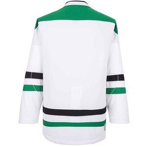Maillot de hockey respirant et écologique, personnalisable en gros avec impression sérigraphique, uniforme de hockey sur glace en polyester, tailles plus grandes pour équipes - Product Image 5