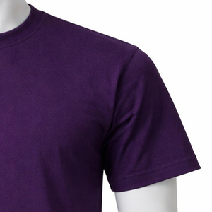 T-shirts pour hommes à manches courtes, col rond, couleur unie, de haute qualité, 100% coton, coupe classique, avec design personnalisé - Product Image 4