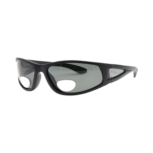 Bifocal Polarized Full Rim Shield Fishing Sunglasses Wraparound PC Frame UV400 Unisex Adult <b>Eyewear</b> Custom Logo - Product Image 4