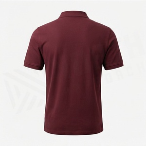 เสื้อโปโลผู้ชายผ้าฝ้าย 100% สำหรับฤดูร้อน ปักโลโก้ แขนสั้น สวมใส่สบาย คุณภาพสูง สีสันปรับแต่งได้ - Product Image 2