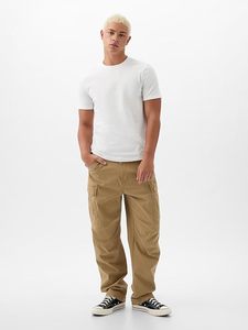 Camiseta de Algodón Blanca para Hombre, Manga Corta, Cuello Redondo, Corte Regular, Color Sólido, Diseño Liso de Punto Jersey - Product Image 4
