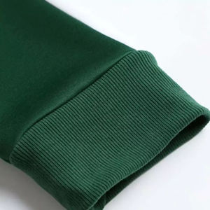 Chándal Deportivo Verde para Hombre con Rayas Laterales Blancas Personalizadas, Venta al Por Mayor 2026, Cuello Alto, Alta Calidad - Product Image 4